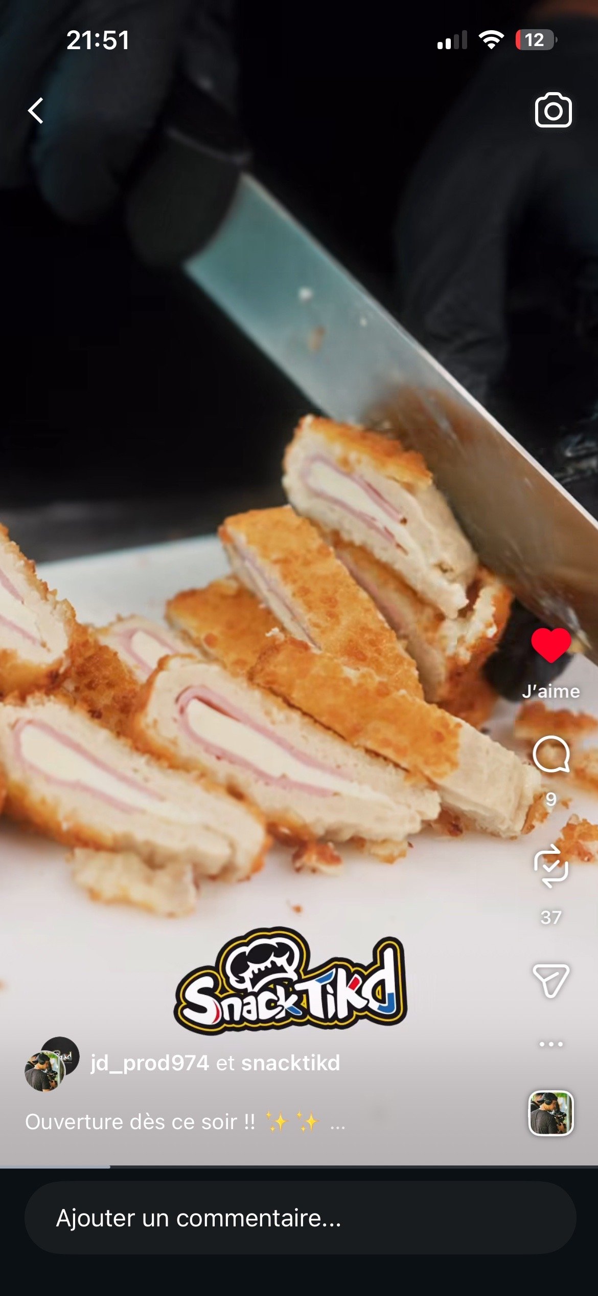 Menu Snack TiKd